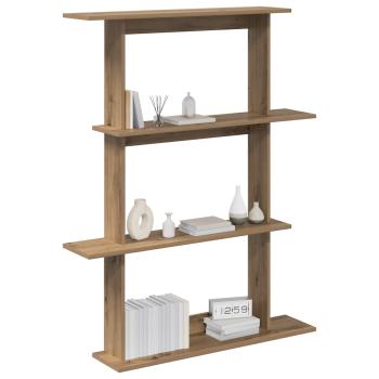 Wandregal Artisan-Eiche 100 x 20 x 126 cm Holzwerkstoff