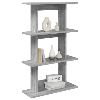Wandregal Wandhalterung Grau Sonoma 56 x 20 x 90 cm