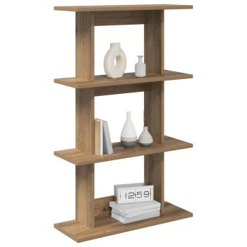 Wandregal Wandhalterung Artisan-Eiche 56 x 20 x 90 cm