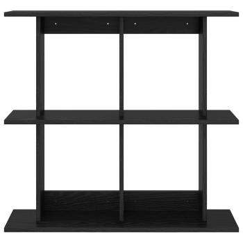Wandregal Wandhalterung Schwarze Eiche 80 x 20 x 75 cm