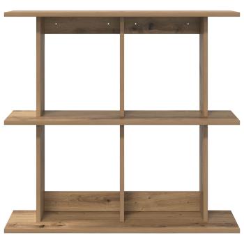 Wandregal Wandhalterung Artisan-Eiche 80 x 20 x 75 cm