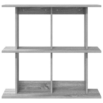 Wandregal Wandhalterung Grau Sonoma 100 x 20 x 75 cm