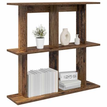 Wandregal Wandhalterung Altholz 100 x 20 x 75 cm Holzwerkstoff