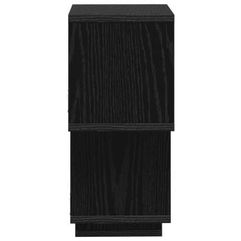 Schwebendes Regal Wandhalterung Schwarze Eiche 87 x 20 x 55 cm