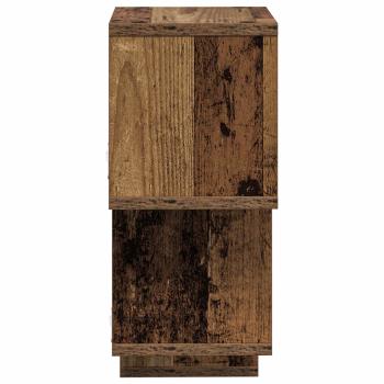 Schwebendes Regal Wandhalterung Altholz 87 x 20 x 55 cm