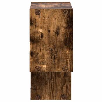 Wandregal Wandhalterung Raucheiche 55 x 15 x 35 cm