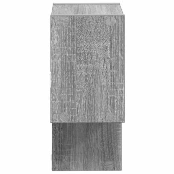 Wandregal Wandhalterung Grau Sonoma 55 x 15 x 35 cm