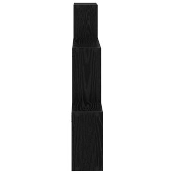 Wandregal Wandhalterung Schwarze Eiche 91,5 x 15 x 76 cm