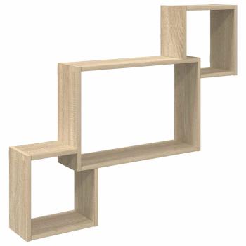 Wandregal Wandhalterung Sonoma-Eiche 91,5 x 15 x 76 cm