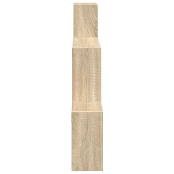 Wandregal Wandhalterung Sonoma-Eiche 91,5 x 15 x 76 cm