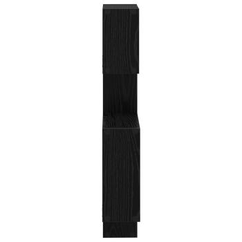 Wandwürfelregale Wandhalterung Schwarze Eiche Holzwerkstoff