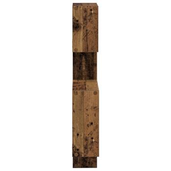 Wandwürfelregale Wandhalterung Altholz 64 x 13,5 x 91,5 cm