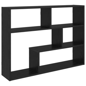 Wandregal Wandhalterung Schwarze Eiche 95 x 20 x 69,5 cm