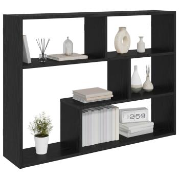 Wandregal Wandhalterung Schwarze Eiche 95 x 20 x 69,5 cm