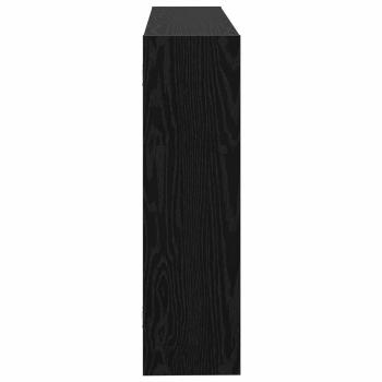 Wandregal Wandhalterung Schwarze Eiche 95 x 20 x 69,5 cm