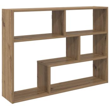 Wandregal Wandhalterung Artisan-Eiche 95 x 20 x 69,5 cm