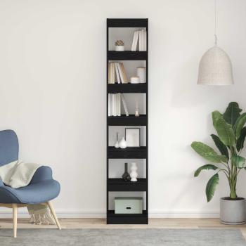 ARDEBO.de - Bücherregal 6 Ebenen 40 x 30 x 198 cm Holzwerkstoff