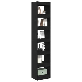 Bücherregal 6 Ebenen 40 x 30 x 198 cm Holzwerkstoff