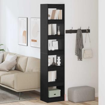 Bücherregal 6 Ebenen 40 x 30 x 198 cm Holzwerkstoff