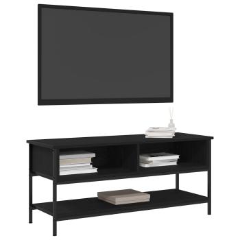 TV-Schrankset 100 x 35 x 45 cm Schwarz Eichen-Optik