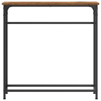 Konsolentisch Altholz 75 x 19,5 x 75 cm Holzwerkstoff