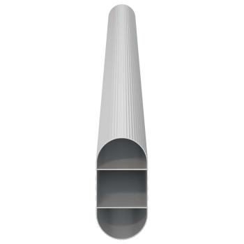 Kleiderstange 12 stk. Silber 264 x 15 x 29 mm