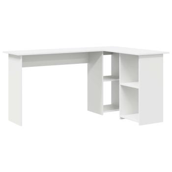 Schreibtisch Weiß 142 x 102 x 73 cm Holzwerkstoff