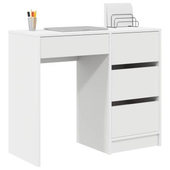 Schreibtisch Weiß Holzwerkstoff 90 x 37,5 x 75 cm