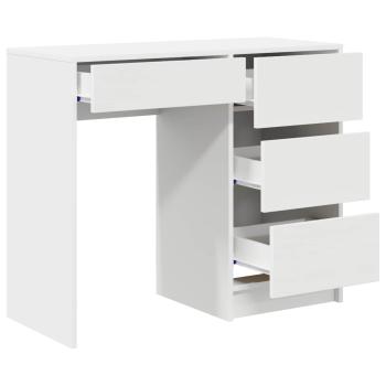 Schreibtisch Weiß Holzwerkstoff 90 x 37,5 x 75 cm