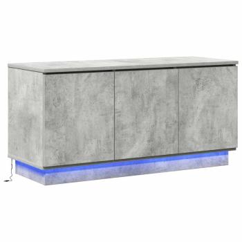TV-Schränk 100 x 38 x 49 cm Beton Grau Holzwerkstoff
