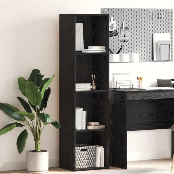 ARDEBO.de - Bücherregal 4 Ebenen 40 x 30 x 152 cm Holzwerkstoff