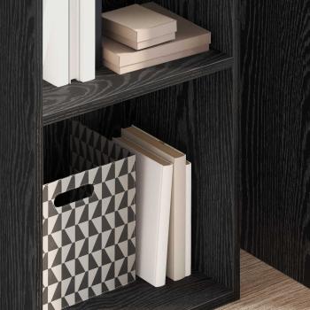 Bücherregal 4 Ebenen 40 x 30 x 152 cm Holzwerkstoff