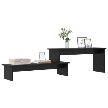 TV-Schrankset 180,5 x 30 x 43 cm Schwarz Eichen-Optik
