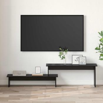 TV-Schrankset 180,5 x 30 x 43 cm Schwarz Eichen-Optik