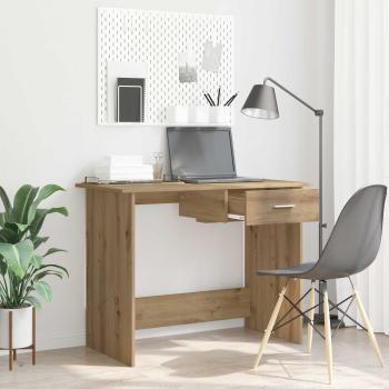 ARDEBO.de - Schreibtisch Artisan-Eiche 100 x 50 x 76 cm Holzwerkstoff
