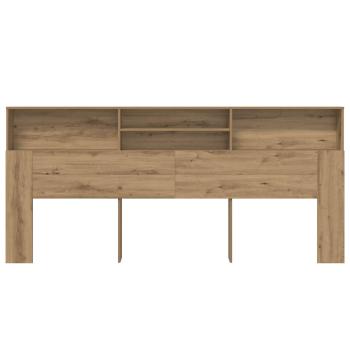 Kopfteil Schrank Artisan-Eiche Holzwerkstoff