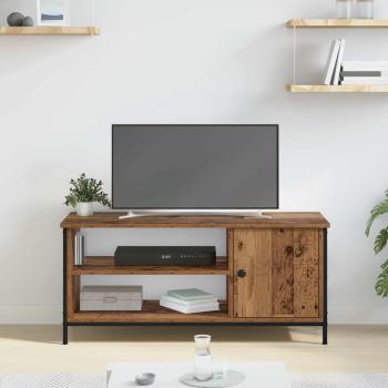 TV-Schränk 100 x 40 x 45 cm Altholz Holzwerkstoff