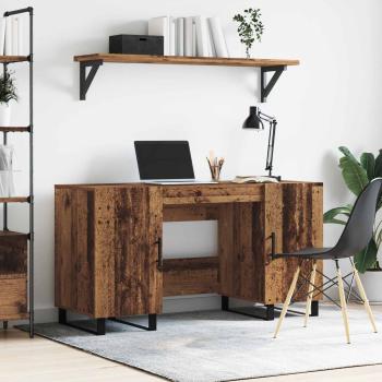 ARDEBO.de - Schreibtisch Altholz Holzwerkstoff 140 x 50 x 75 cm