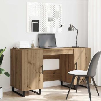 Schreibtisch Artisan-Eiche Holzwerkstoff 140 x 50 x 75 cm