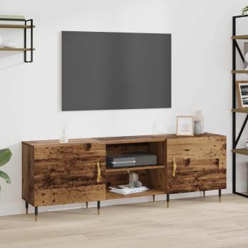 ARDEBO.de - TV-Schränk 150 x 30 x 50 cm Altholz Holzwerkstoff