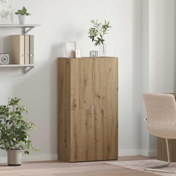 ARDEBO.de - Büroschrank Artisan-Eiche 60 x 32 x 115 cm Holzwerkstoff
