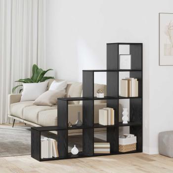 ARDEBO.de - Raumteiler Bücherregal 10 Ebenen 131,5 x 29 x 131,5 cm