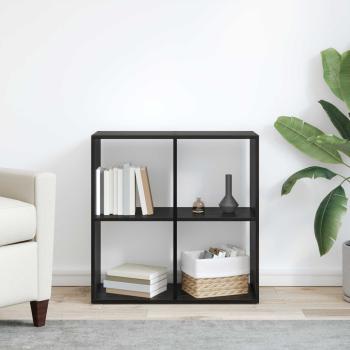 Bücherregal 4 Ebenen 69,5 x 29 x 69,5 cm Holzwerkstoff