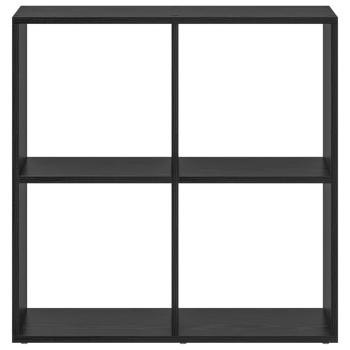 Bücherregal 4 Ebenen 69,5 x 29 x 69,5 cm Holzwerkstoff