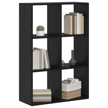 Bücherregal 6 Ebenen 69,5 x 29 x 103,5 cm Holzwerkstoff