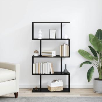 Bücherregal 4 Ebenen 70 x 24 x 129 cm Holzwerkstoff