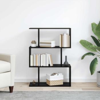 Bücherregal 3 Ebenen 70 x 24 x 97 cm Holzwerkstoff