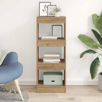 Bücherregal 3 Ebenen 37 x 30 x 103 cm Holzwerkstoff Braun