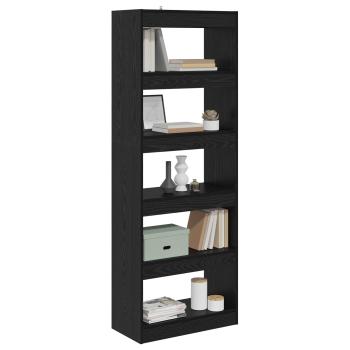 Bücherregal 5 Ebenen 60 x 30 x 166 cm Holzwerkstoff