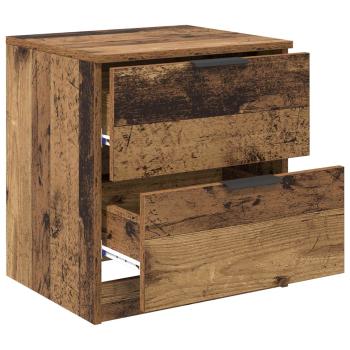 Nachttisch 2 stk. Altholz 45 x 39 x 50 cm Holzwerkstoff